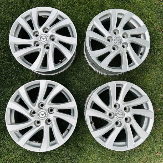 16" 5x114,3 6,5J ET52,5 Mazda alufelni eladó! Gumival is! Nyári, téli