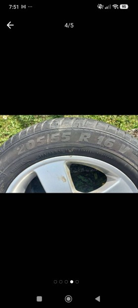 16" Enzo alufelni szett gumikkal - 5x100 (VW, Skoda, Seat, Audi)