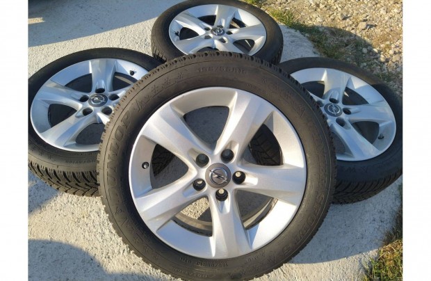 16" Gyri Opel Corsa D5 Zafira B alufelni 5x110 Tpms Tli Dunlop