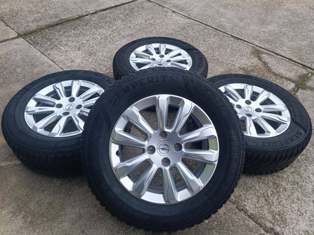 16" Gyári Opel alufelni 4*108 2021es Semperit téli gumik Opel Mokka