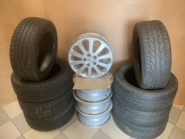 16" Opel gyri alufelni 5x110 tli nyri gumival