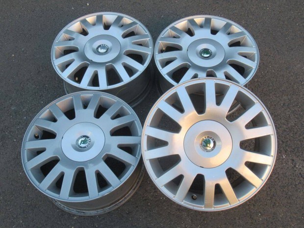 16" Skoda alufelni gyári felni 5x112 Octavia Superb Yeti