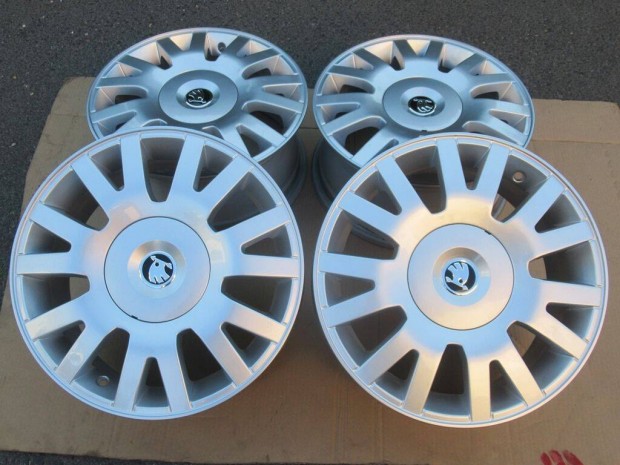 16" Skoda felújított alufelni gyári felni 5x112 Octavia Superb Yeti