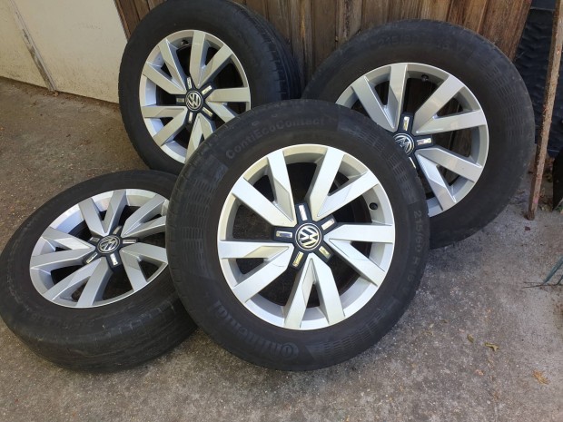 16" VW Passat B6 - B8 Aragon alufelni szett, Conti nyárival