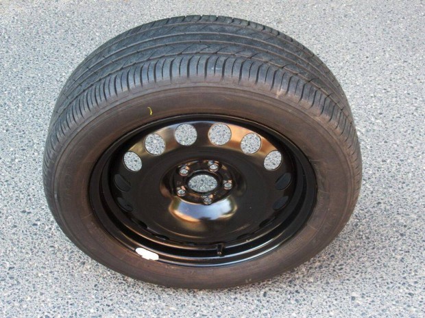 16" VW pótkerék 5x100 felni Golf Bora Seat Leon Cordoba Audi A3 pót