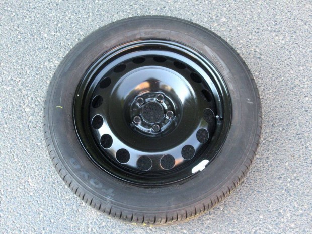 16" VW pótkerék 5x100 felni Golf Bora Seat Leon Cordoba Audi A3 pót
