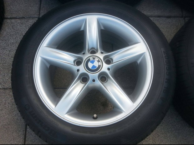 16" gyári BMW újszerű alufelni nyári gumival