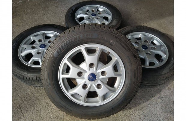 16" gyári Ford Transit Custom 2013- alufelni Nyári Goodyear 5x160