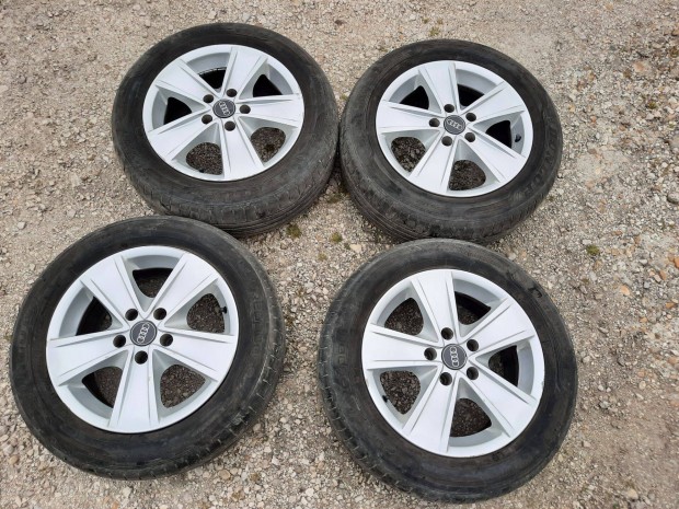 16 -os Audi alufelni:5x112 7Jx16 Et42:Golf5,Caddy,Octavia 2 stb. eladó