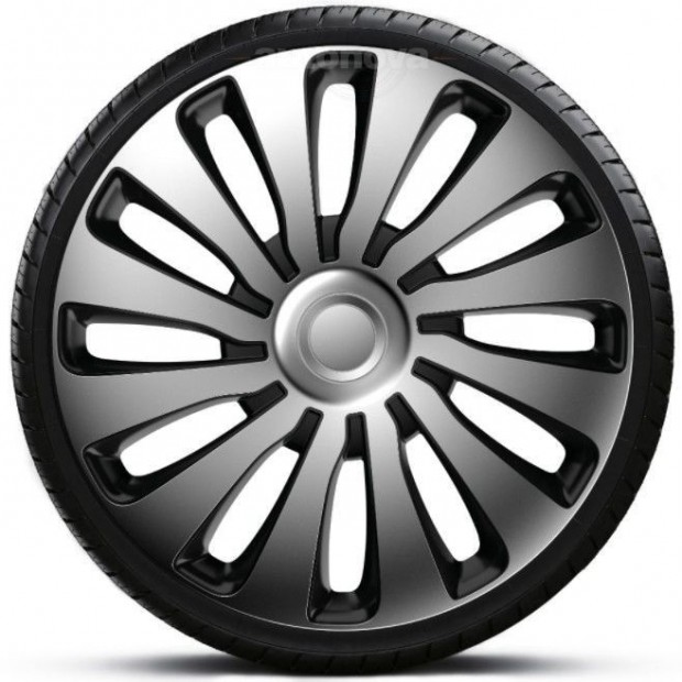 16"-os Sepang Silver Black dsztrcsa garnitra (4darab)