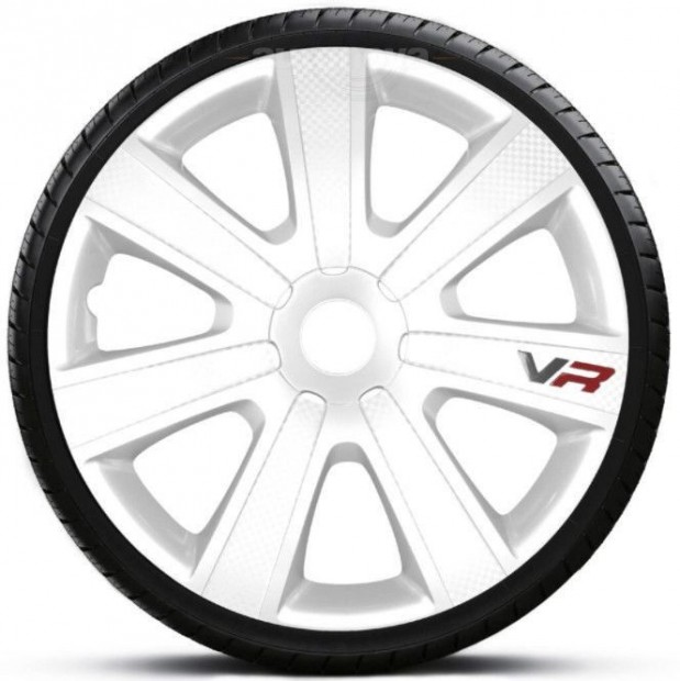 16"-os Vr Carbon White dsztrcsa garnitra (4darab)