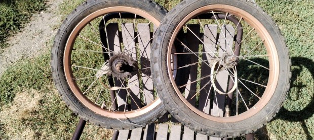 16"-os kerékpár bicikli kerék(első-hátsó)