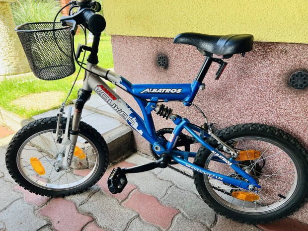16"-os teleszkpos gyerek bicikli elad 