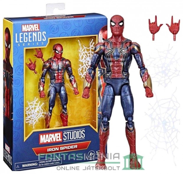 16 cm Marvel Legends Avengers Endgame Iron Spider-Man Vaspk