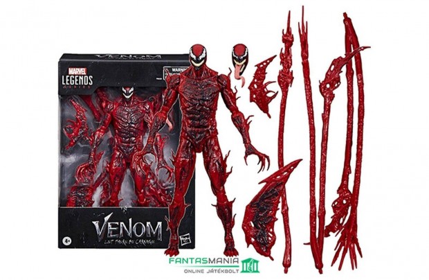 16 cm Marvel Legends Carnage / Vront / Mszrszk figura filmes