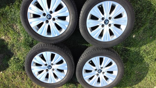 16 col 4x108 gyári Citroen alufelni garnitúra / Peugeot
