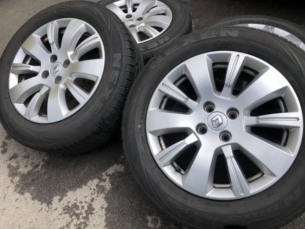 16 colos alufelni Renault 4x100 nyári gumi 16 col