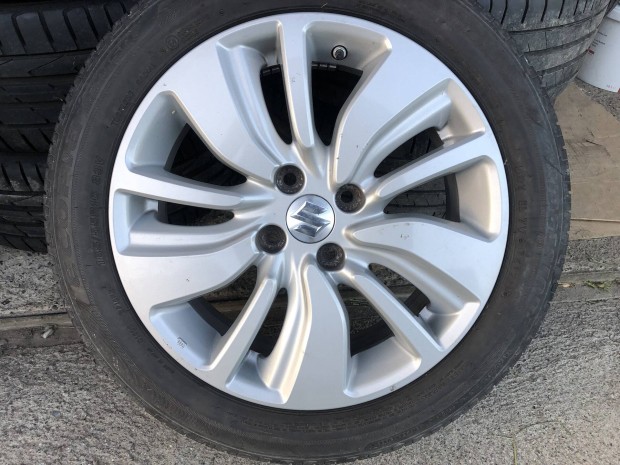 16 colos gyári Suzuki alufelni 4x100, 16 colos