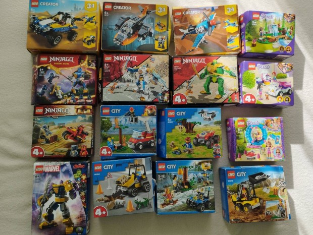 16 db res LEGO doboz./ Csak doboz./