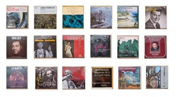 16 db klasszikus Vinyl, bakelit lemez eladó