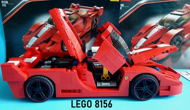 16 ves LEGO Ferrari 8156 Ferrari Fxx 1:17 hinytalan, tmutatval