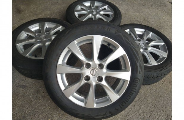 16 gyári 16" Opel Corsa F 4x108 Tpms szelep nyári Continental