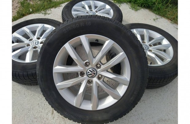 16 gyári VW Passat B8, B9 Sepang alufelni 5x112 Téli Continental