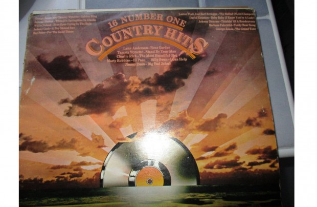 16 number one country hits vinyl hanglemez elad