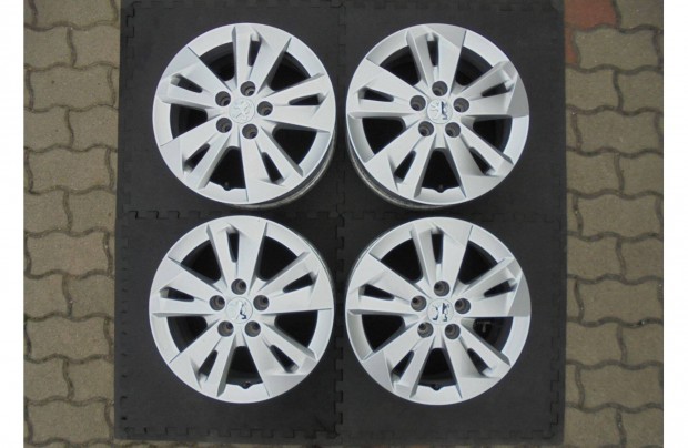 16-os 5 x 108-as újszerű gyári Peugeot alufelni eladó