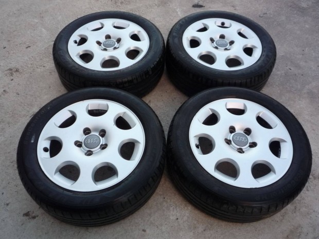 16-os AUDI 5X112 gyári alufelni garnitúra eladó!