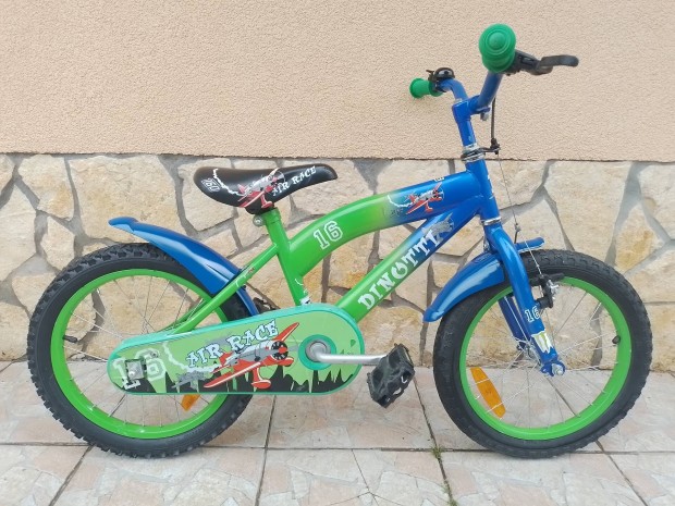16-os Dinotti kontrafkes gyerek kerkpr bicikli. 