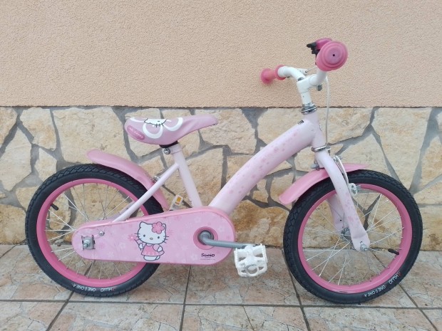 16-os Hello Kitty kislny kerkpr bicikli. 