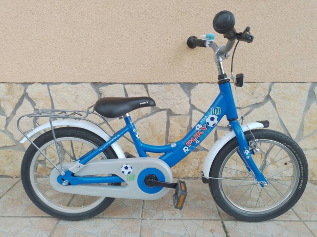 16-os Puky focis aluvázas gyerek kerékpár bicikli.