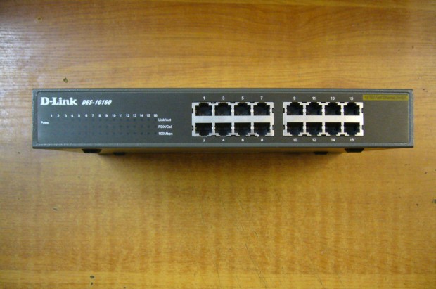 16 portos TP-link switch kirusts Akci!