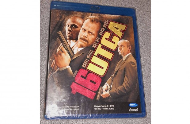 16 utca Blu-Ray (2006) Új, fóliás Szinkronos (Bruce Willis) BD Blu Ray