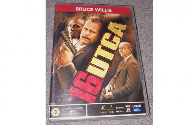 16 utca DVD (2006) Szinkronizlt, karcmentes lemez (Bruce Willis)