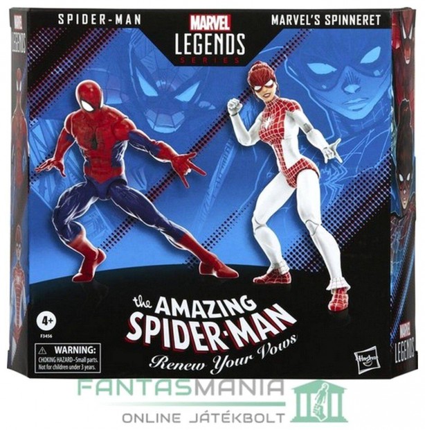 16cm Marvel Legends Classic Spider-man and Mary Mary Jane Spinneret