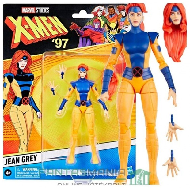 16cm Marvel Legends X-Men Animated '97 Retro Collection Jean Grey figu