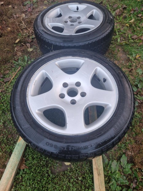 16col 5x112 7.5Jx16H2 ET38 Zeuss felni AUDI kupakkal, tligumival
