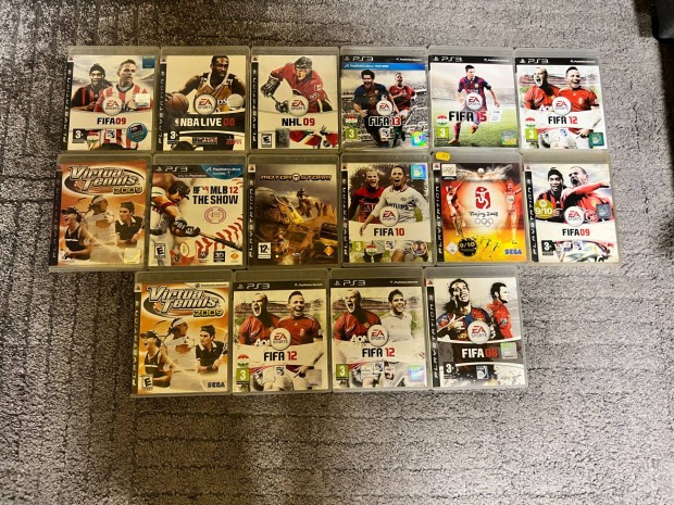 16db Eredeti Playstation 3 PS3 játék egyben eladó