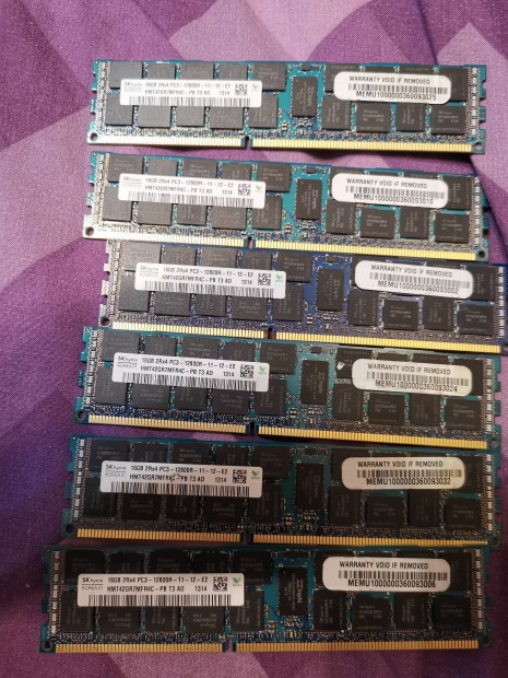 16gb DDR3 Ecc ram 2db
