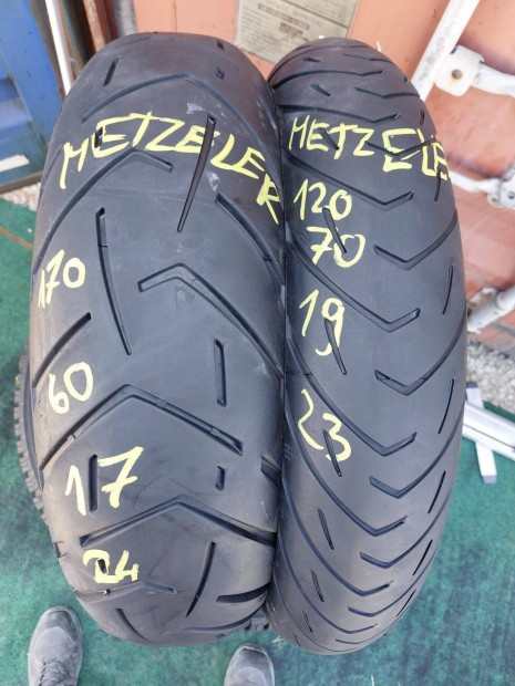 170/60r17 és 120/70r19 Metzeler Mororgumik ,Évjarat:2024/2023