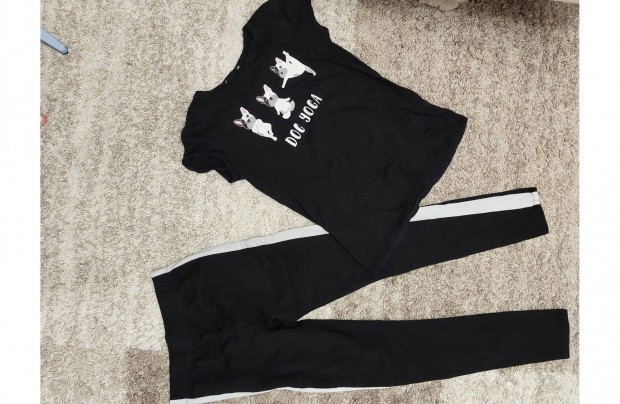 170 lny H&M jszer pamut leggings plval