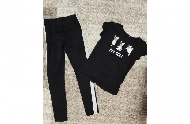 170 lny H&M jszer pamut leggings plval