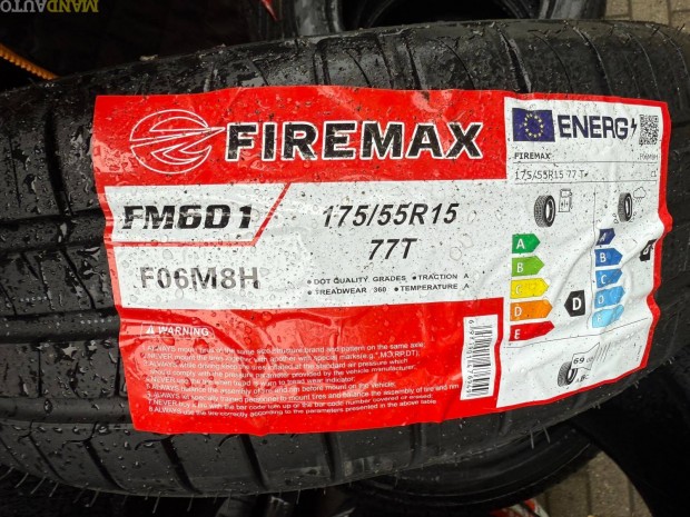 175/55R15 Firemax FM601,Új nyárigumi