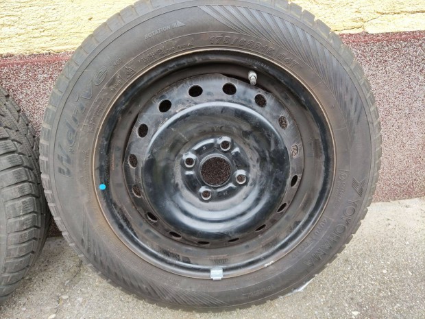 175/65R15 Yokohama téligumi acélfelnivel, Tpms szelepekkel, ár/db, Suz