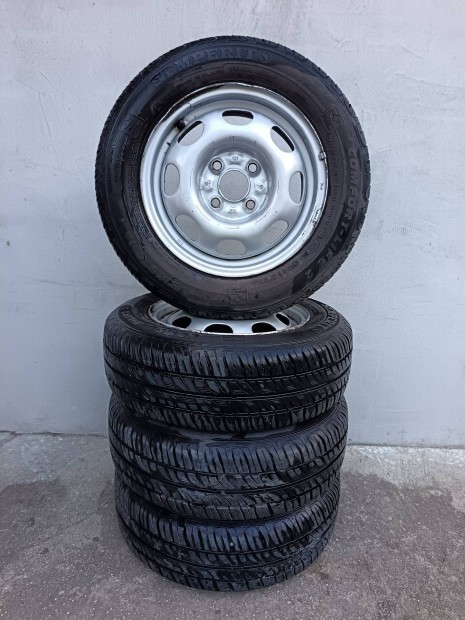 175/65 R13 Semperit nyárigumi garnitúra felnire szerelve