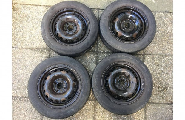 175/65 R14 Vredestein T-Trac 2 nyári gumik + Dunlop lemezfelnik