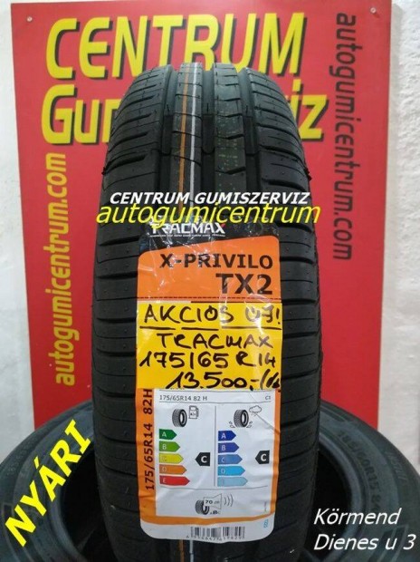 175/65r14 Tracmax nyri gumi 4DB