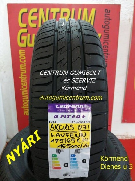 175/65r14 nyri gumi jak -Laufenn. 16.500 Ft